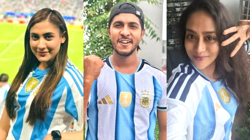 আর্জেন্টিনার জয়ে যা বললেন শোবিজ তারকারা
